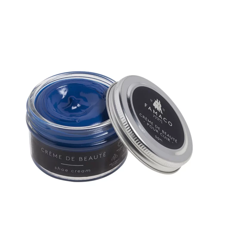 Blue Electric Cream Polish 50ml & Dauber Brush