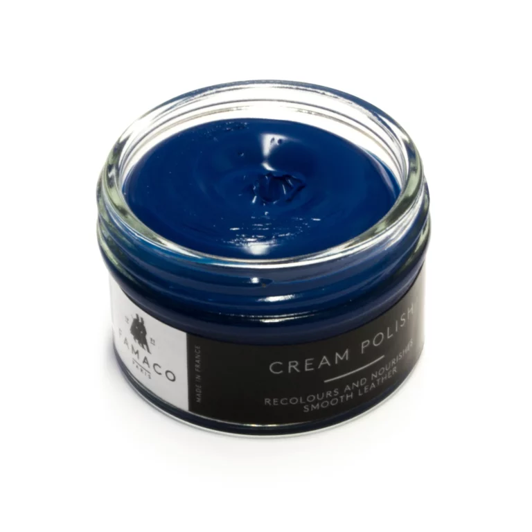 Blue Gitane Cream Polish 50ml & Dauber Brush