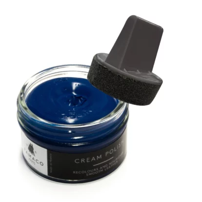 Blue Gitane Cream Polish 50ml & Dauber Brush