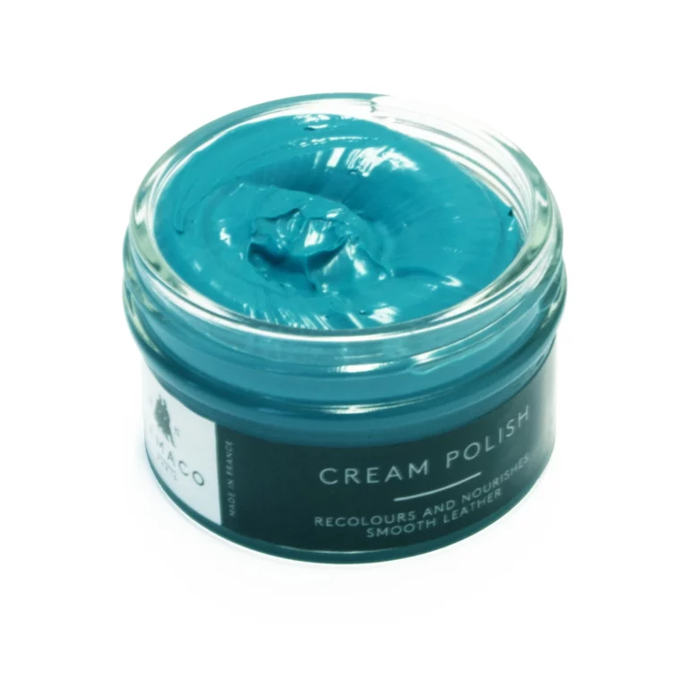 Blue Turquoise Cream Polish 50ml & Dauber Brush