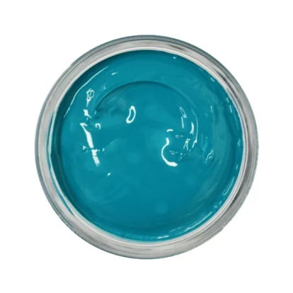 Blue Turquoise Cream Polish 50ml & Dauber Brush