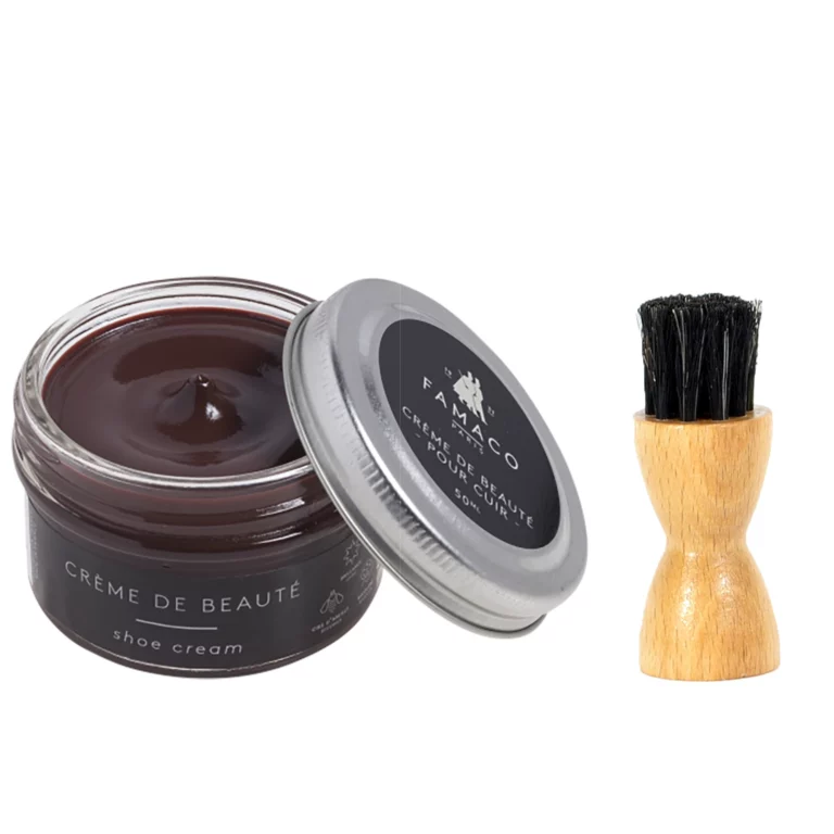 Brown Bourbon Cream Polish 50ml & Dauber Brush