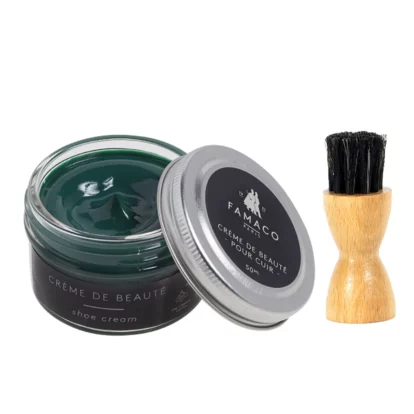 Green Cresson Cream Polish 50ml & Dauber Brush