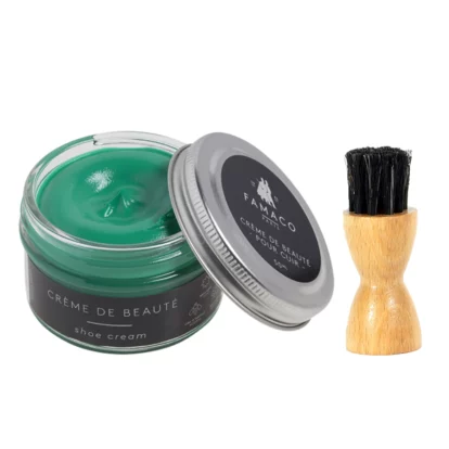 Green Gazon Cream Polish 50ml & Dauber Brush