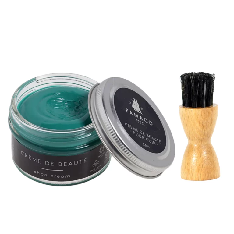 Green Menthe Cream Polish 50ml & Dauber Brush