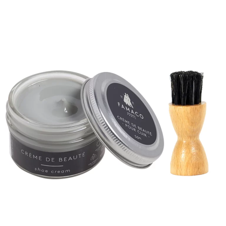 Grey Edelweiss Cream Polish 50ml & Dauber Brush