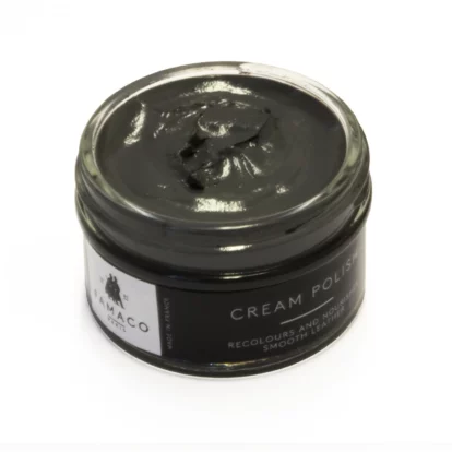 Grey Anthracite Cream Polish 50ml & Dauber Brush