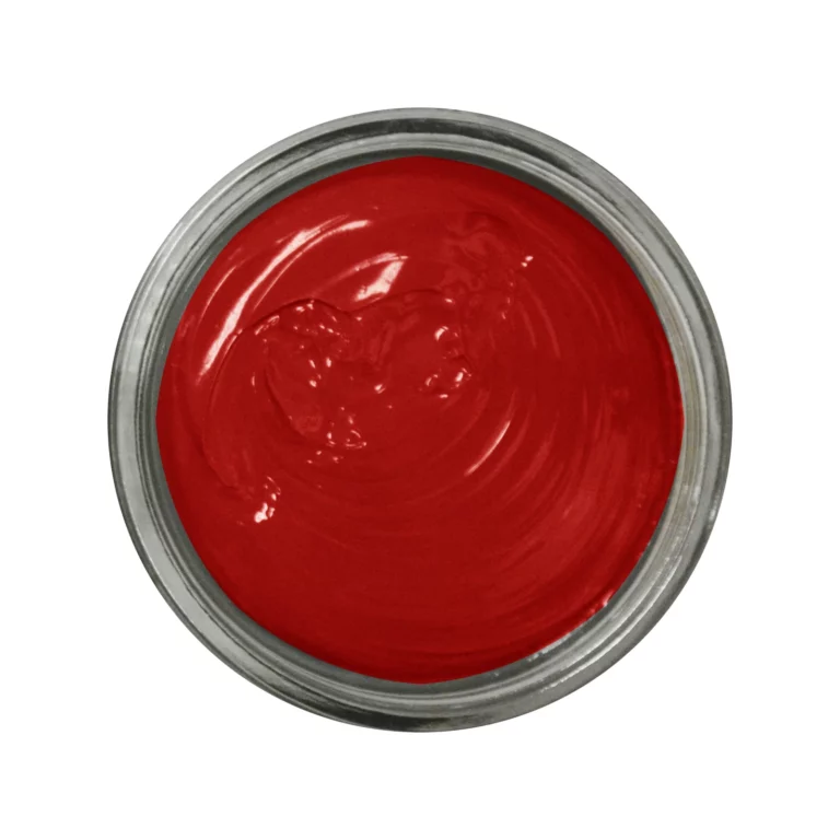 Famaco Red Rouge Vif Cream Polish 50ml & Dauber Brush