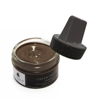 Famaco Taupe Gabardine Cream Polish 50ml & Dauber Brush