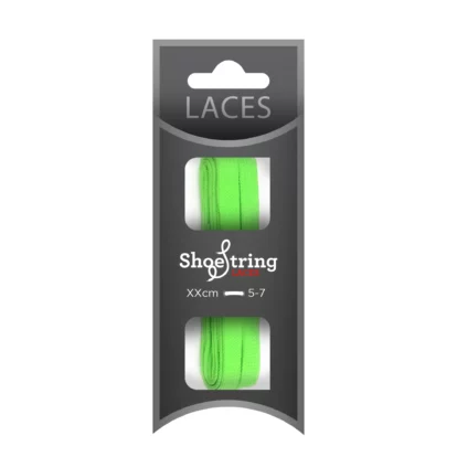 Flo Green Flat Laces – 100cm