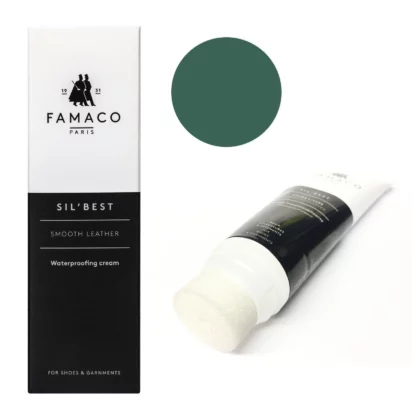 Famaco Green Colvert Sil Best Wax Cream Polish 75ml