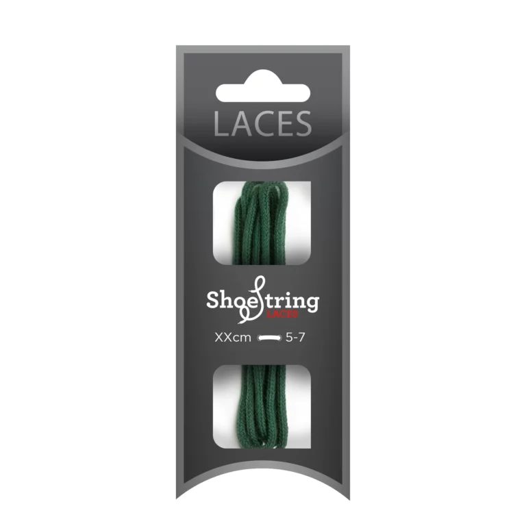 Green Round Laces – 60cm