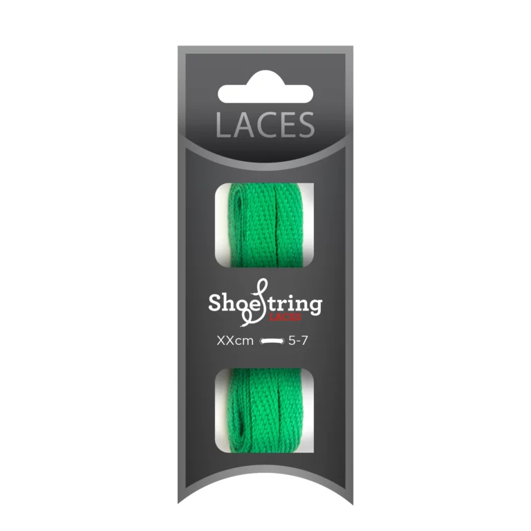 Green American Flat Laces – 120cm