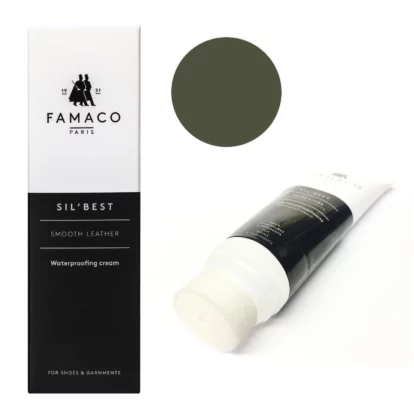 Famaco Khaki Loden Sil Best Wax Cream Polish 75ml