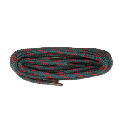 Hiking Green/Red Wide-Fleck Laces - 150cm