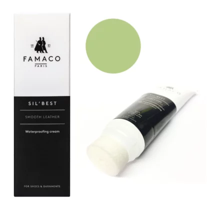 Famaco Green Vert Anis Sil Best Wax Cream Polish 75ml