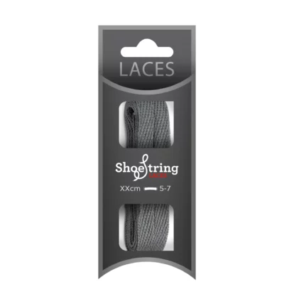 Grey American Flat Laces – 120cm