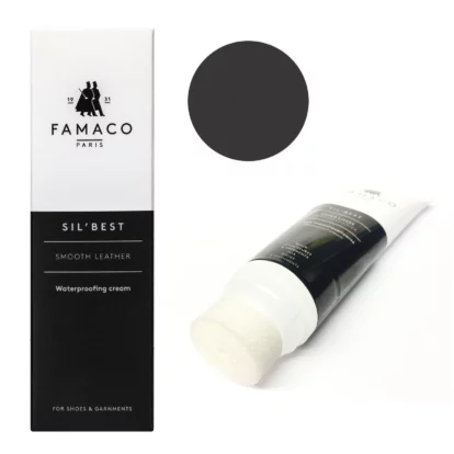 Famaco Grey Loutre Otter Mineral Sil Best Wax Cream Polish 75ml