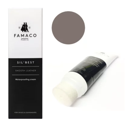 Famaco Grey Taupe Cream Sil Best Wax Cream Polish 75ml