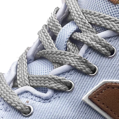 Light Grey Flat CX Laces - 120cm