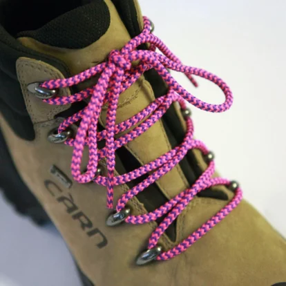 Hiking Pink/Purple Dog-Tooth Laces – 150cm