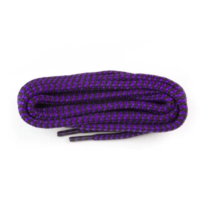 Hiking Purple/Black Dog-Tooth Laces - 150cm