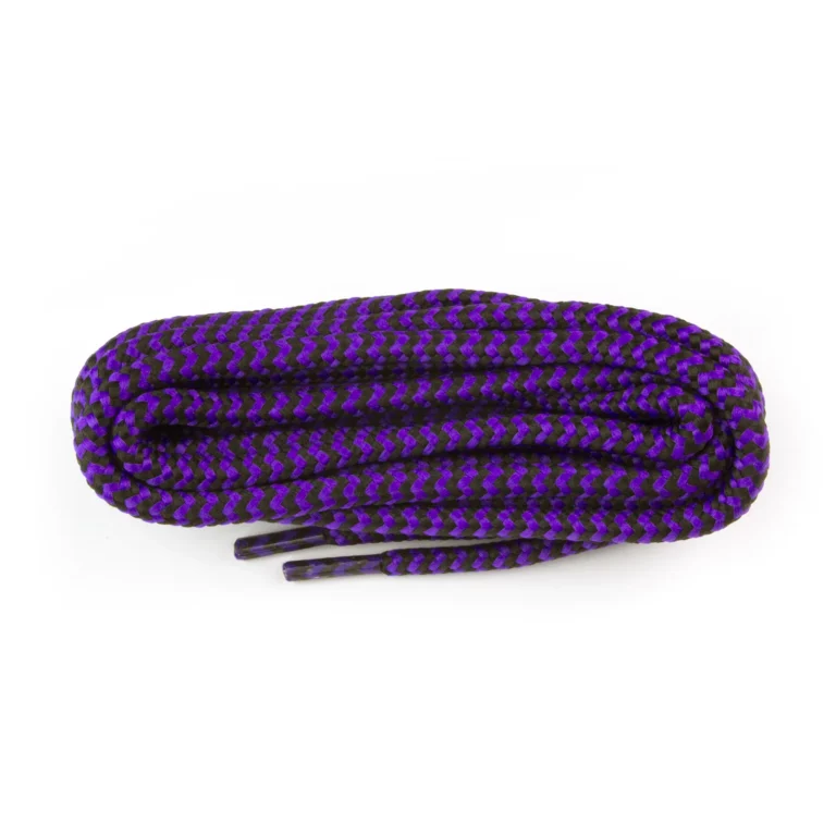 Hiking Purple/Black Dog-Tooth Laces – 150cm