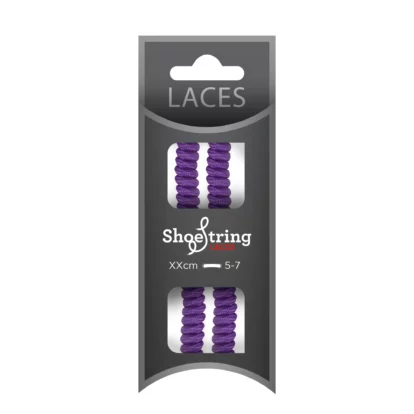 Vizi Coil Purple Self-Tying Elastic Laces