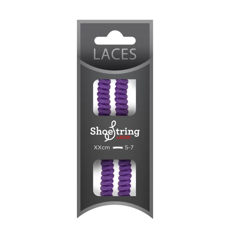 Vizi Coil Purple Self-Tying Elastic Laces