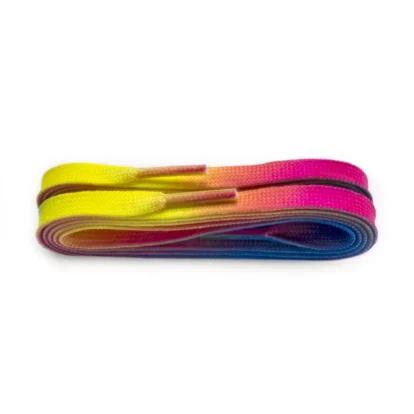 Printed Rainbow Laces -  120cm