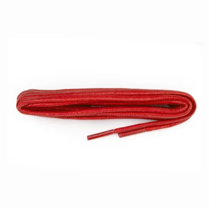 Red Chunky Wax Laces - 90cm