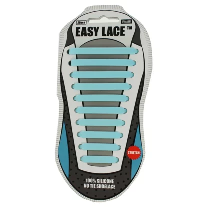 Sky Blue Easy Laces - Adults