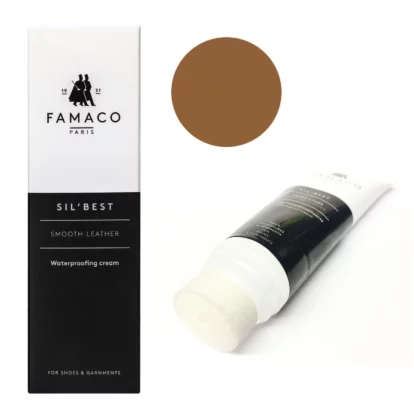 Famaco Tan Alezan Chestnut Sil Best Wax Cream Polish 75ml