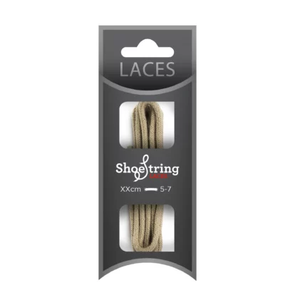 Taupe 2mm Fine Round Laces