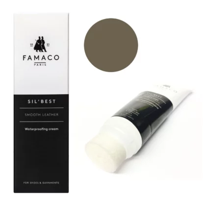 Famaco Taupe Poivre Sil Best Wax Cream Polish 75ml