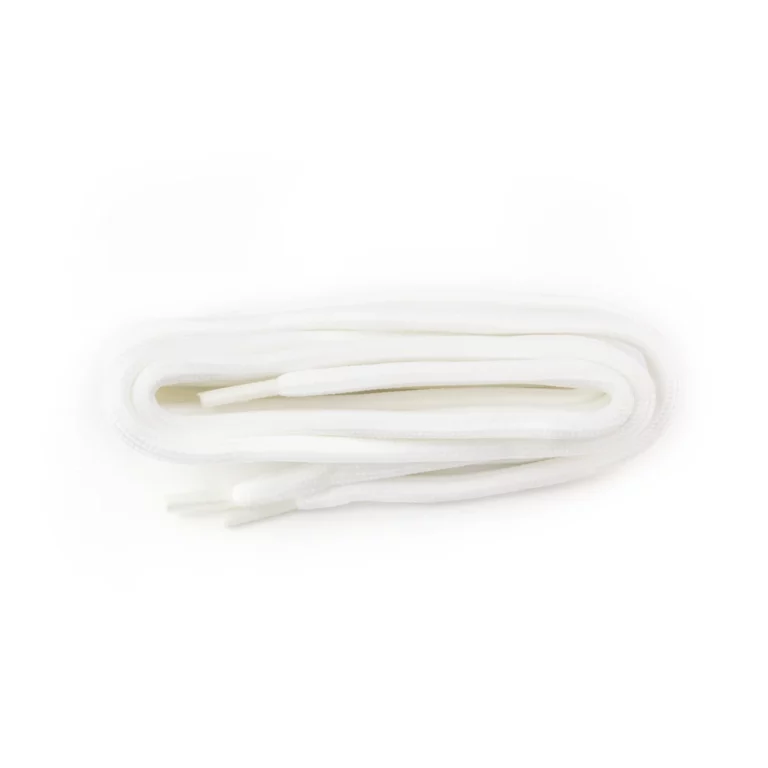 White DM Cord Round Laces