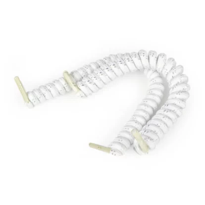 Vizi Coil White Self-Tying Elastic Laces