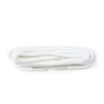 White Round Cord Laces